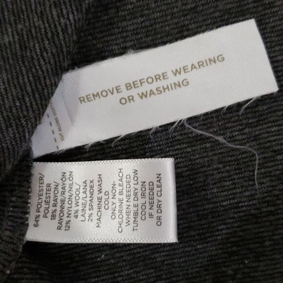 LOFT Geometric Print Long Sleeve Dress - Picture 4 of 5